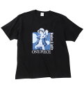 大きいサイズ★メンズ ONE PIECE天竺ルフィ半袖Tシャツ