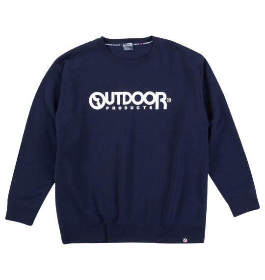 大きいサイズ★メンズ OUTDOOR PRODUCTS裏起毛クルートレーナー