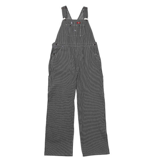 大きいサイズ★メンズ DICKIES83297ヒッコリーストライプビブオーバーオール