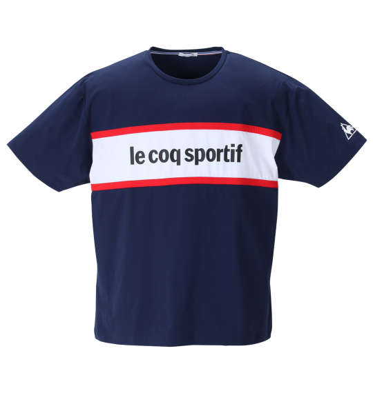 大きいサイズ メンズ LE COQ SPORTIFストレッチファイバー半袖Tシャツ 3L/4L/5L/6L