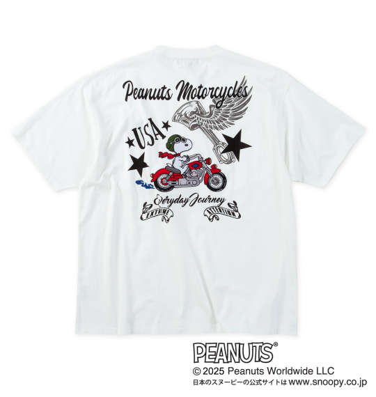 Rakuten - 大きいサイズ★メンズ FLAGSTAFF×PEANUTSスヌーピーコラボ半袖Tシャツ
