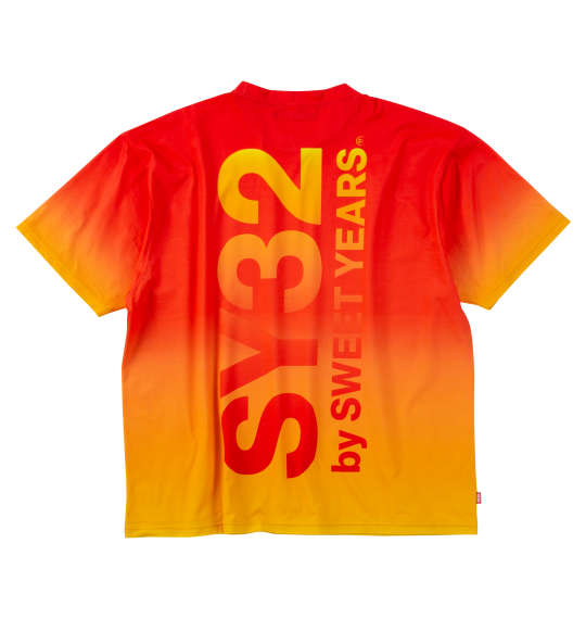Rakuten - 大きいサイズ★メンズ SY32 by SWEET YEARSグラデーションビッグロゴ半袖Tシャツ