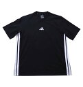 【訳ありアウトレット】大きいサイズ★メンズ adidas ESS 3ST半袖Tシャツ ※処分品のため返品交換は致しかねます