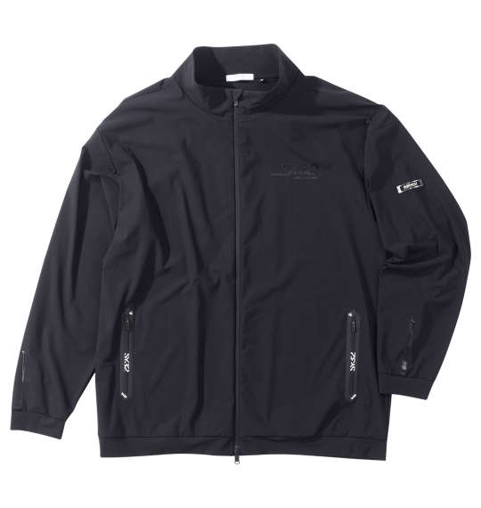 ブランドSY32 by SWEET YEARSカラー2&nbsp;ブラッククオリティ本体:ナイロン 71%ポリウレタン 29%ジャケットです。フルジップ／ダブルファスナー／チンガード／スタンドカラー／サイドポケット（止水ファスナー付き）／ストレッチ／速乾性／UV加工／防風／軽量／プリント／ワッペンこちらの商品は通常よりも1日〜2日程度お届けにお時間をいただく場合がございます。サイズバスト総丈裾周り肩幅袖丈アームホール袖口3L1367812058636224&nbsp;&nbsp;&nbsp;4L1468013060646625&nbsp;&nbsp;&nbsp;5L1568214062657026&nbsp;&nbsp;&nbsp;6L1668415064667427&nbsp;&nbsp;&nbsp;カルビコ425ハイストレッチフルジップジャケット:詳細写真