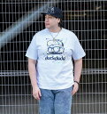 大きいサイズ★メンズ b-one-soulDUCK DUDEリフレクターフェイス半袖Tシャツ(4)