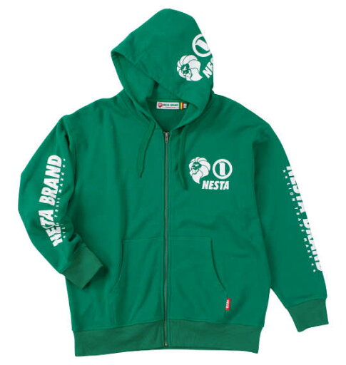 大きいサイズ★メンズ NESTA BRAND裏毛フルジップパーカー 大きいサイズ★メンズ NESTA BRAND裏毛フルジップパーカー