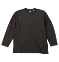 大きいサイズ★メンズ Mc.S.Pオーガニックコットンクルーネック長袖Tシャツ