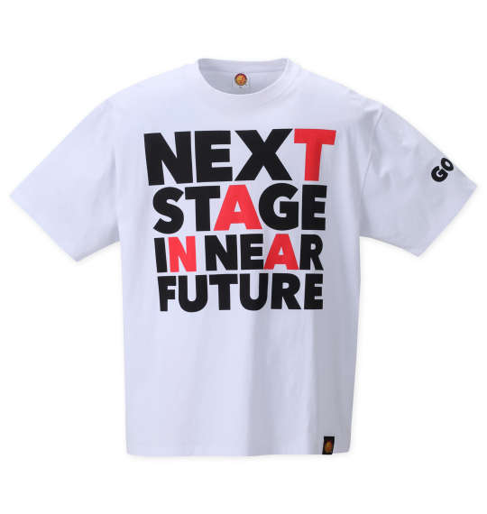 大きいサイズ★メンズ 新日本プロレス棚橋弘至「NEXT STAGE IN NEAR FUTURE」半袖Tシャツのサムネイル