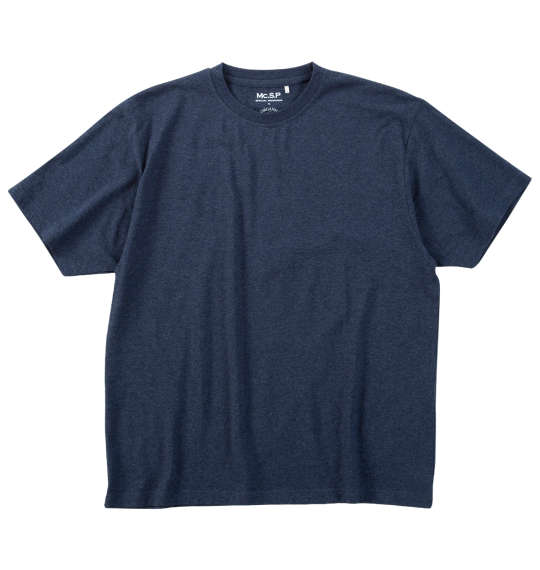 大きいサイズ★メンズ Mc.S.Pオーガニックコットンクルーネック半袖Tシャツ