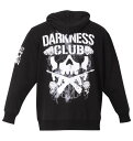 大きいサイズメ ンズ 新日本プロレスEVIL「DARKNESS CLUB」フルジップパーカー