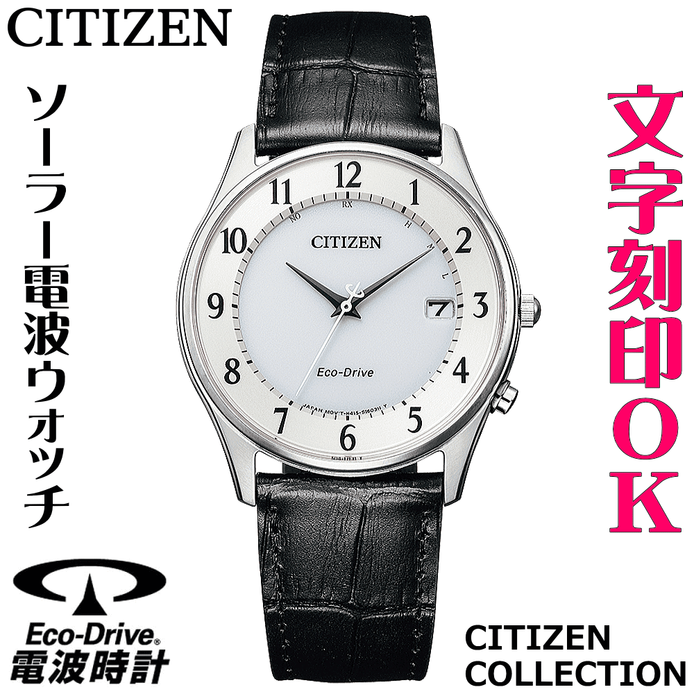 ペアウォッチ 腕時計 名入れ 文字入れ 文字刻印 ペアウォッチ販売 電池交換不要 ソーラー電波ウォッチ CITIZEN シチズン エコ・ドライブ電波時計 夫婦 カップル お揃い 記念品 還暦祝い 金婚式 結婚記念日 退職祝い 結婚祝い 退職祝い 皮バンド 革バンド おすすめ 記念品