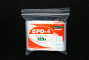 【9月大型SALE準備中】ユニパックGP GPD-4 100枚入 チャック付 ポリ袋 生産日本社 セイニチ 国産 日本製 開けやすい 閉めやすい カード 印鑑 ...