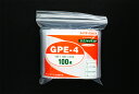 【9月大型SALE準備中】ユニパックGP GPE-4 100枚入 チャック付 ポリ袋 生産日本社 セイニチ 国産 日本製 開けやすい 閉めやすい カード 印鑑 ...