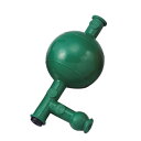 安全ピペッター 50mL 緑 グリーン 天然ゴム 実験器具