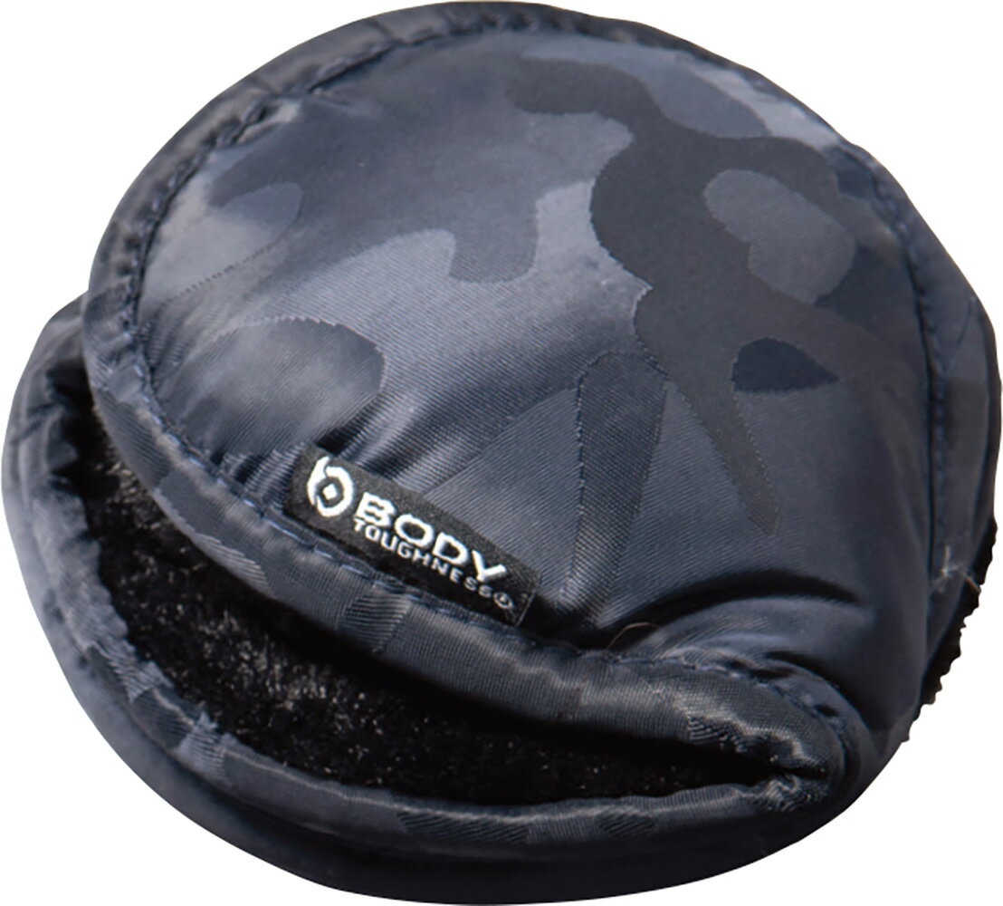 おたふく手袋 BT イヤーマフ 迷彩 JW-116 ブラック/ネイビー フリーサイズ ヘルメット使用可 コンパク..