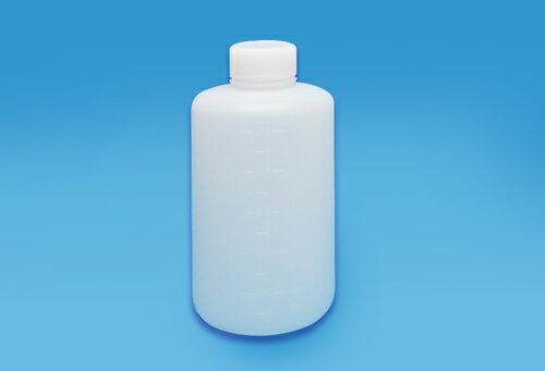 JK-ボトル 細口 白 1000ml 目盛付 中栓不要 漏れない PB商品 トラベル用品 化粧水の持ち運び