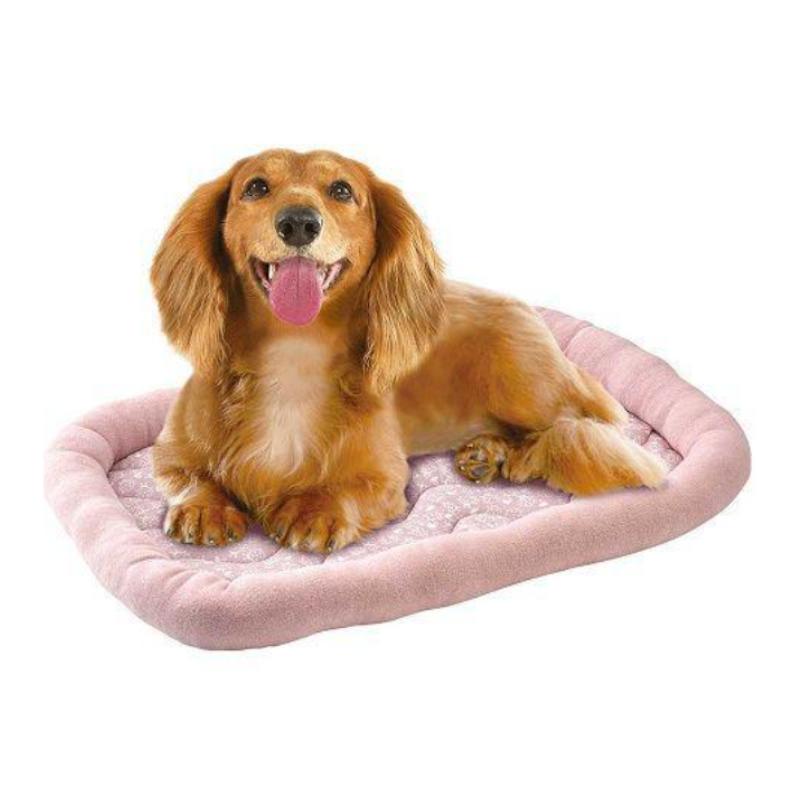 マルカン ひんやり涼ベッド L ペット 冷感 クール 犬 猫 マット パイル生地 クールマット 暑さ対策 熱中対策