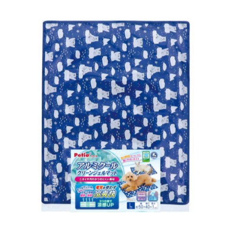 ペティオ 犬猫用 アルミクールクリーンジェルマット L ペット 冷感 クール 犬 マット クールマット ジェルマットのサムネイル