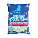 スーパーキャット 固まる紙製の砂 シグナルブルーアルファ α 6.5L×7袋セット