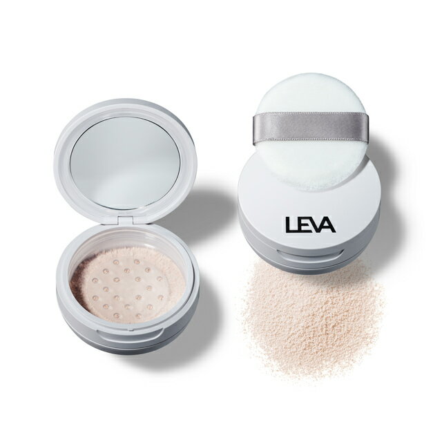 LEVA レヴァ フェースパウダーUV 鏡付き テカリ防止 日焼け止め UV 敏感肌 メンズ SPF50＋PA++++ 肌荒れ防止 洗顔料で落とせる 単品使用の場合 毛穴 就活メイク フェイスパウダー パウダー メ…