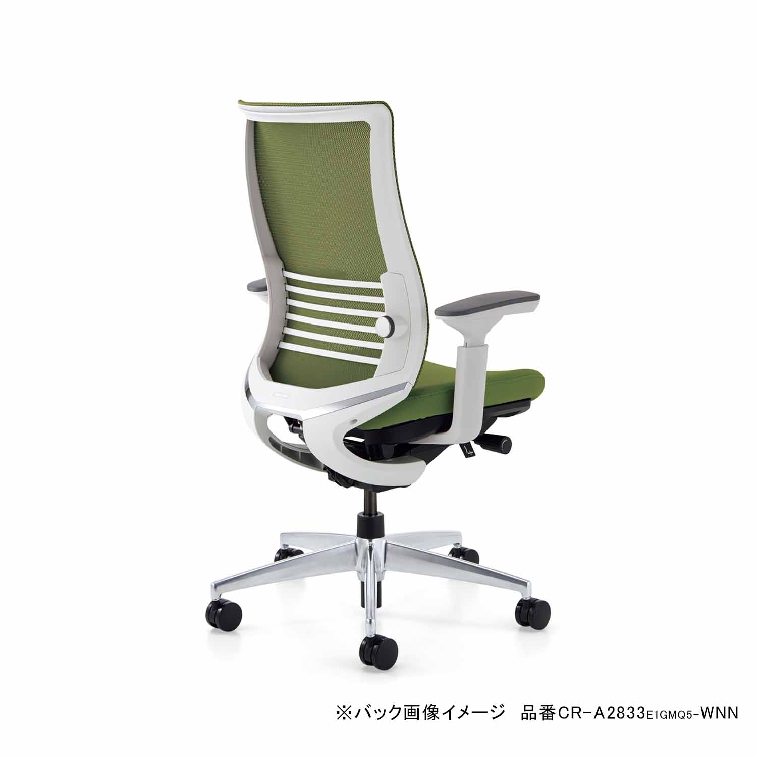 コクヨ デスクチェア オフィスチェア 椅子 Bezel ベゼル CR-2833E6 ファンクショナルタイプ 可動肘 ブラックフレーム 樹脂脚タイプ -v フローリング用キャスター