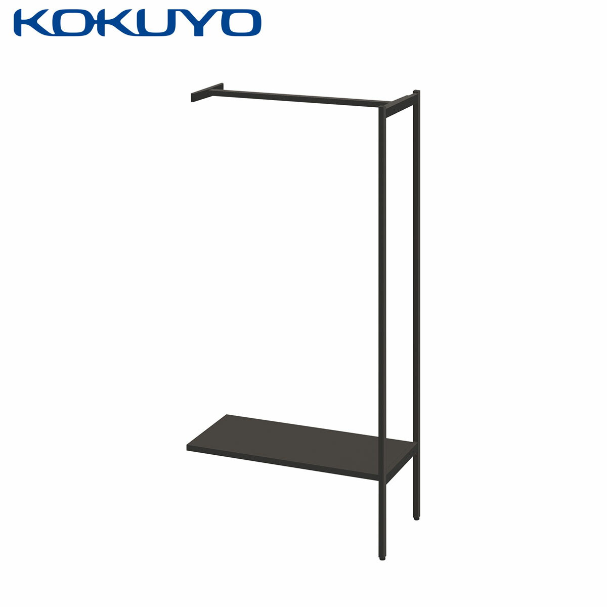 コクヨ 収納 パーソナルロッカー スチールロッカー iNON イノン SNN-CU709-E6A1 イノン専用 コートハンガー エンド(W900) ブラック