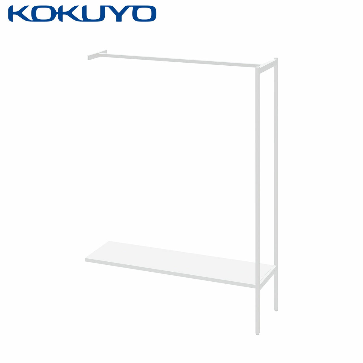 コクヨ 収納 パーソナルロッカー スチールロッカー iNON イノン SNN-CU713-SAW1 イノン専用 コートハンガー エンド(W1350) ホワイト