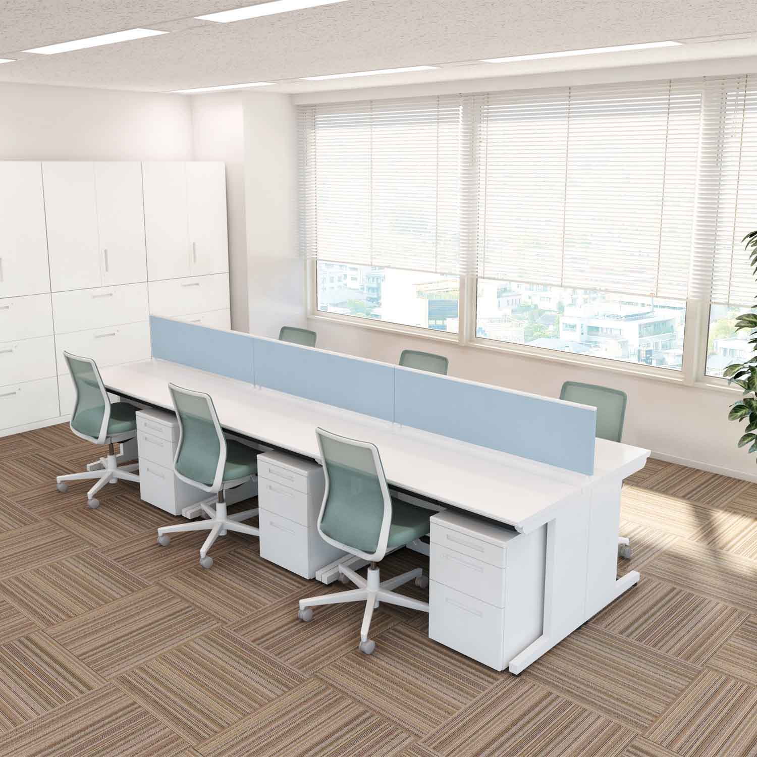 コクヨ 衝立 iSデスクシステム SDV-IS203 専用デスクトップパネル 幅200cm [3]