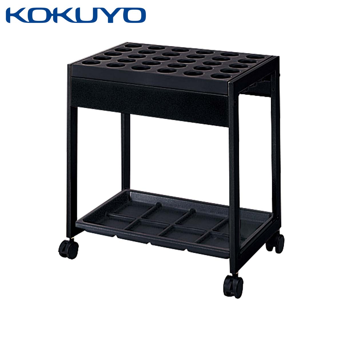 コクヨ オフィスアクセサリー 傘立て US-185BK 筒状タイプ 錠なし個別ユニット 30本用 フレーム 幅48×奥行32cm