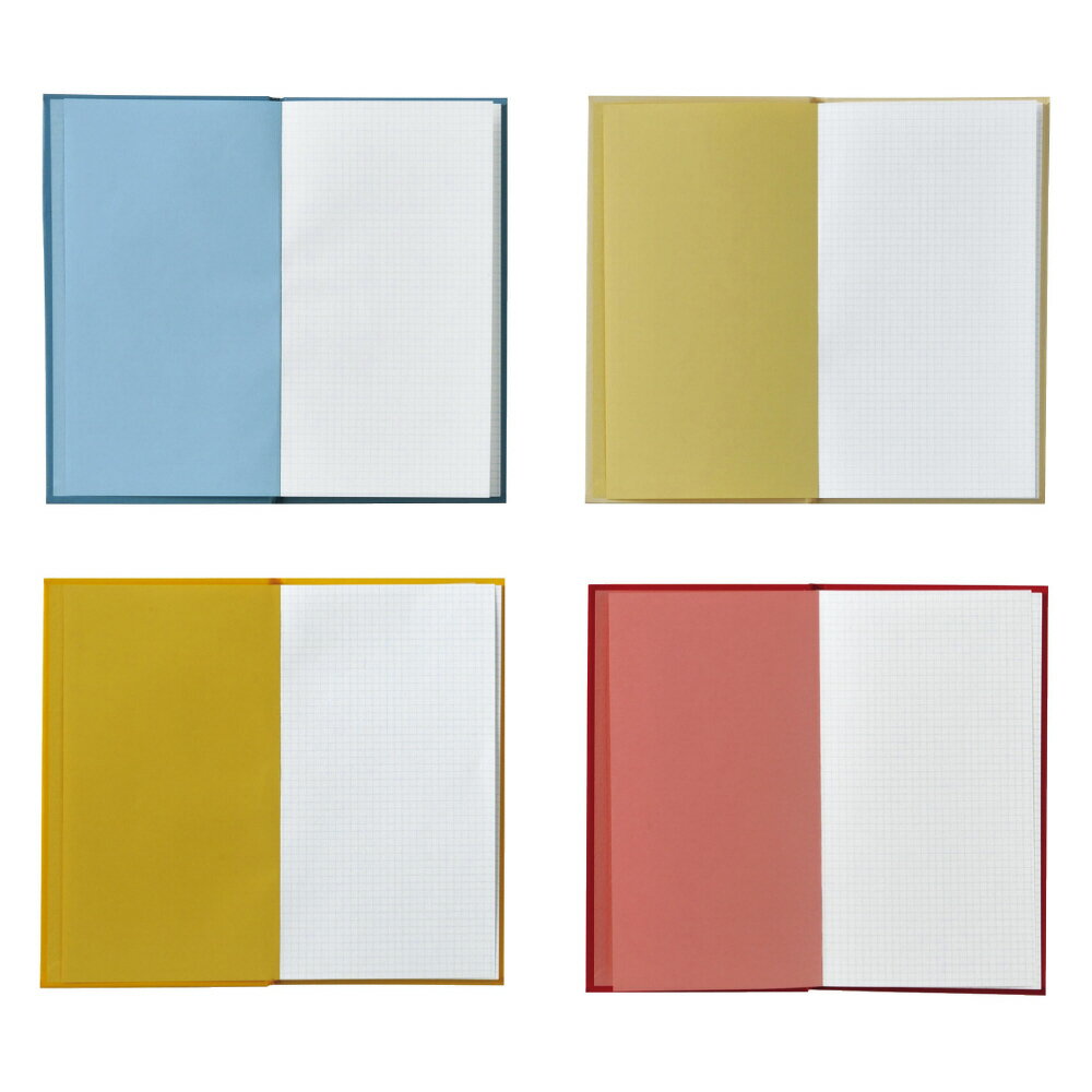 大感謝祭中P10倍！【コクヨ 公式】 trystrams フィールドノート LimitedColor 方眼3mm 測量野帳 スケッチ 40枚 限定カラー ブルー ベージュ− レッド イエロー 公式 コクヨ KOKUYO 3