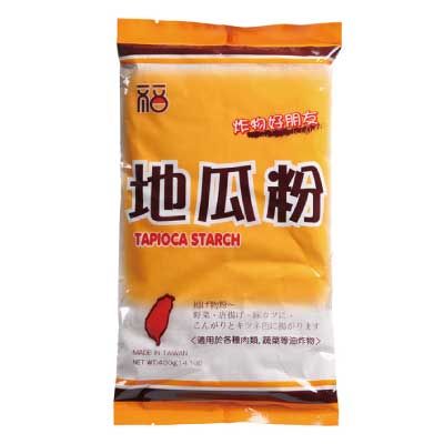台湾欣得福 地瓜粉(キャッサバ粉)さつまいもでん粉 400g タピオカ粉 さつま芋粉