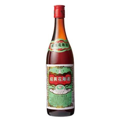 陳年三年紹興酒 花彫陳年 双塔牌 中国紹興酒 640ml　紹興酒（三年）