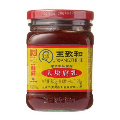 王致和 大塊紅腐乳 340g