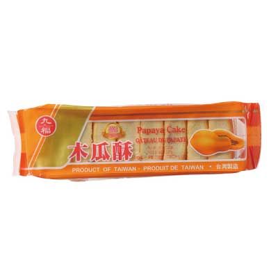 【4個セット】台湾 九福木瓜酥（パパイヤケーキ） 227g（8個）x 4袋入り