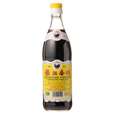中国三大名酢 恒順金山 鎮江香酢・中国黒酢(ちんこうず)550ml 中華料理 海外輸入食品