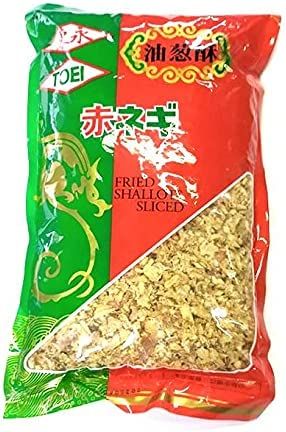 国内入手困難・濃厚なネギと油の風味 台湾産 油葱酥（揚げネギ）台湾赤葱 フライドエシャロット　500g