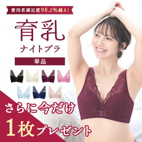 ＼今だけ1枚プレゼント！／【累計100万枚突破】 くつろぎ育乳ブラ 単品 ルルクシェル ナイトブラ 小胸 ブラジャー バストアップ ノンワイヤーブラ 下着 フロントホック 夜ブラ 補正 小胸 夜ブラ 昼夜兼用 送料無料