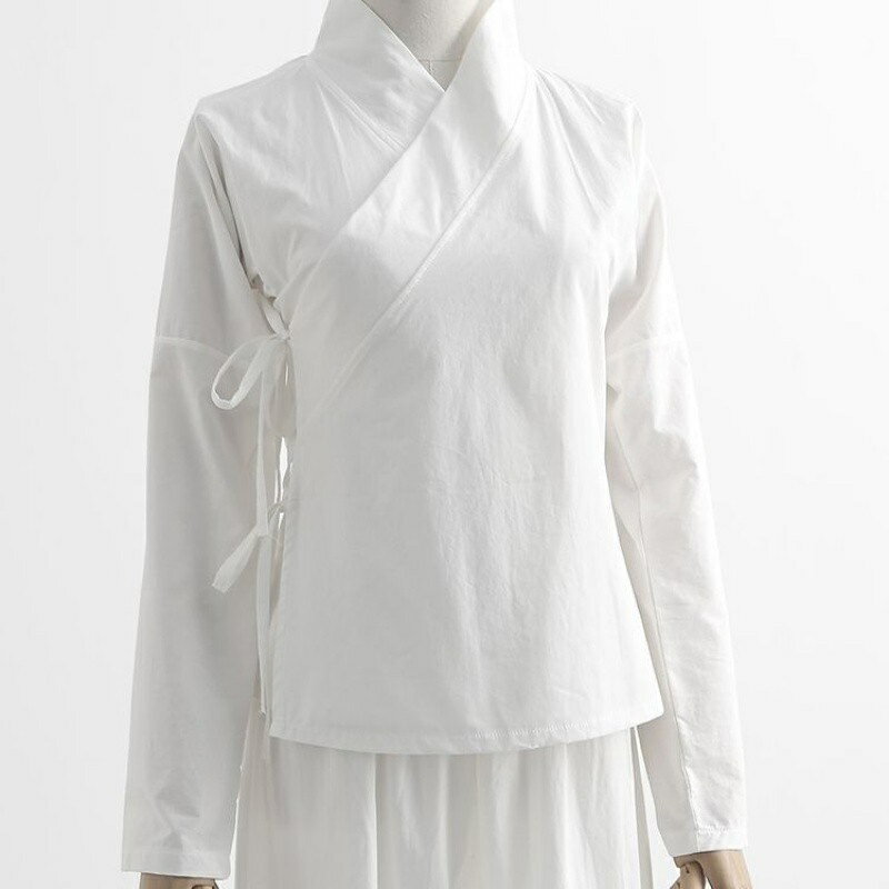 襦袢 シャツ ズボン スカート 上下セット 長袖襦袢 着物 簡単 衿付き きもの レディース メンズ インナー 長袖 簡単 初心者 一体型 和装 浴衣 着物 下...