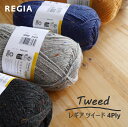 【REGIA】 Tweed レギア ツイード 4ply 100g ◆◆【C4-11-125-5】