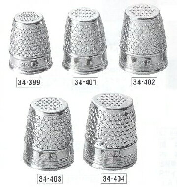 【クロバー】シンブル　NO.0〜NO.4　U-OK　【C3-8-111-5】