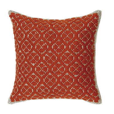 【オリムパス】こぎん刺しキット　こぎん62 　ピンクッション　四つ葉つなぎ　赤れんが【取寄せ品】　..