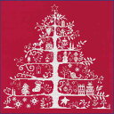 【DMC】 刺しゅうキット クリスマス Christmas collection JPBK557 Christmas Tree ◆◆【C3-7-110-1】U-OK