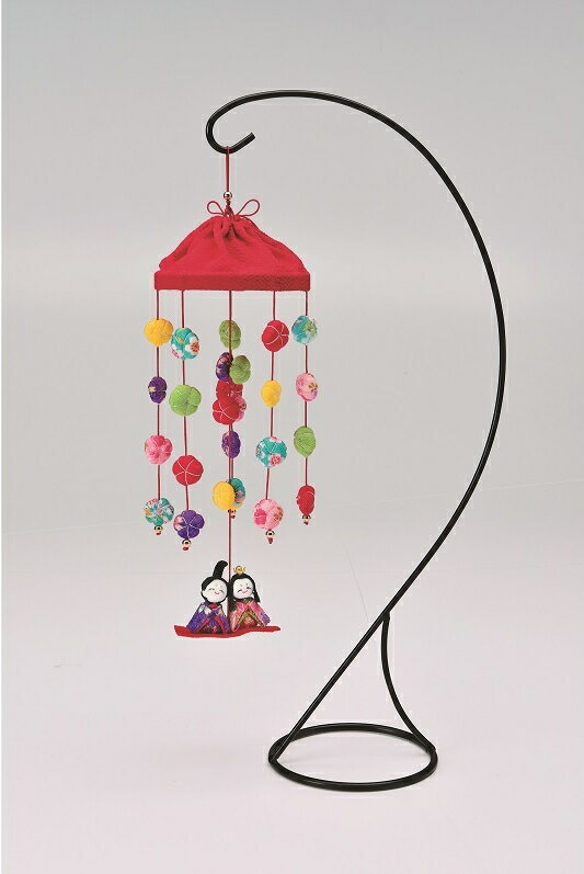 【パナミPanami】桃の節句キット　京ちりめん　花傘つるし雛 LH-149 　【取寄せ品】【C3-7-120-1】U-NG