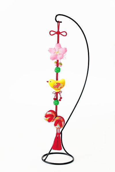 【パナミPanami】京ちりめんキット下げ飾り　至粋LH-383　桜【取寄せ品】【C3-7-120-1】UM-NG