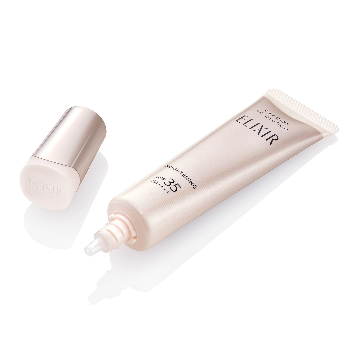 【ネコポス 資生堂 エリクシール ホワイト 乳液 デーケアレボリューション ブライトニングba SPF35 PA++++ 朝用 日中用美容液 クリーム 35mL みずみずしくなめらかな使い心地 リラックス感のあるアクアフローラルの香り】【資生堂正規店 おまかせサンプル付き】 komahan-10003877 けみかる堂。 サンプル画像3