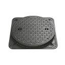 中部コーポレーション 重荷重用 Φ500 ボルトロック式 ハイグリップタイプ マンホール カバー 密閉形 CDW-1-500N