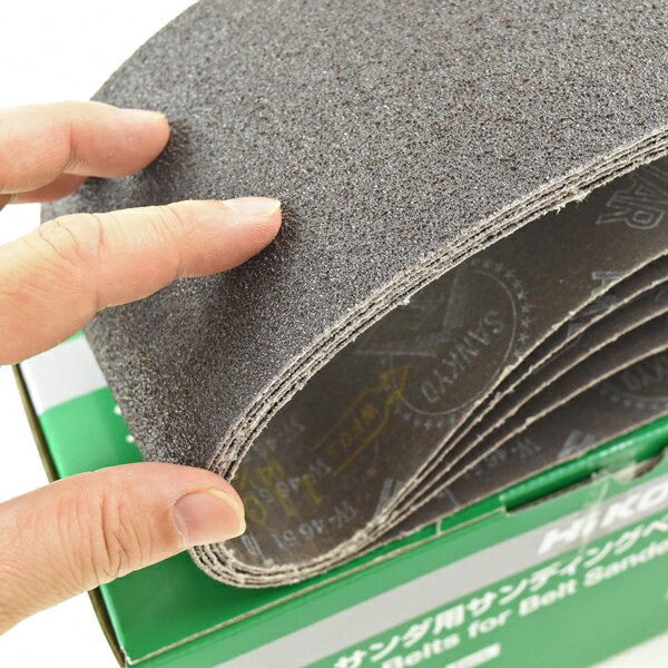 研磨ベルト5枚入 鋼材用 40番 適用旧SB11用(幅110x長さ620mm） 307674 日立工機 HiKOKI