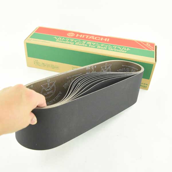 HiKOKI 研磨ベルト10枚入 非鉄金属コンクリートアルミ用 240番 適用BG-100・BGH-100用(幅100x周長915mm..