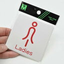 サインプレート トイレ LADIES