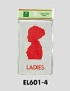 サインプレート トイレ LADIES